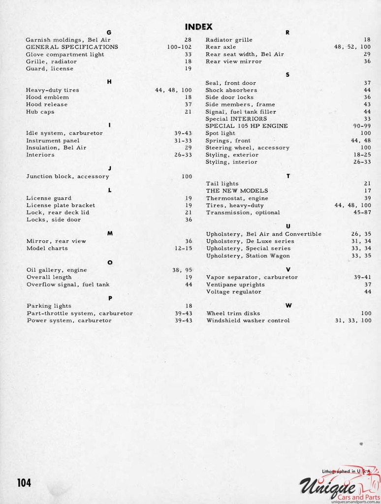 1950 Chevrolet Engineering Features Brochure Page 52
